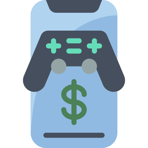 Gaming video game gaming betting icon