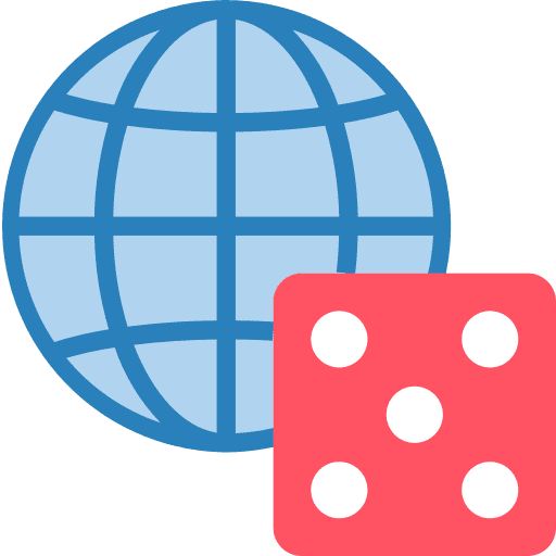 Online gambling internet online gambling dice icon