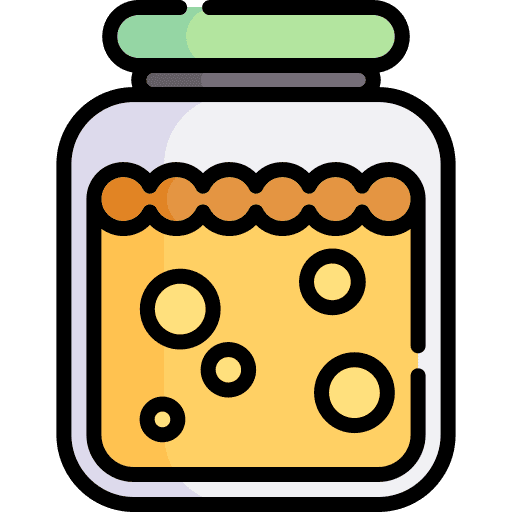 Jar jam food jar icon
