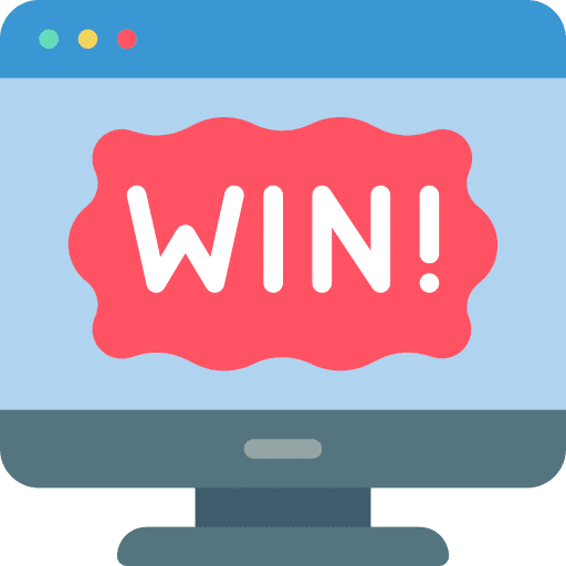Winner prize champion computer icon