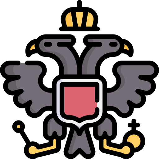 Coat of arms shapes and symbols crest coat of arms icon