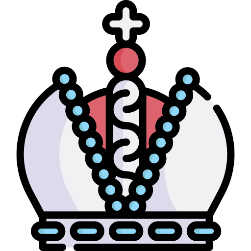 Crown king queen miscellaneous icon