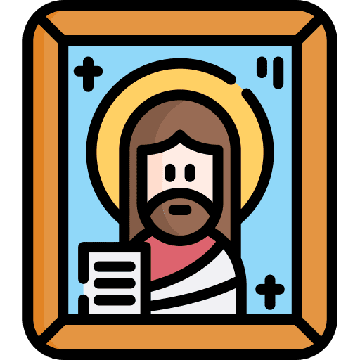Image frame belief religion icon