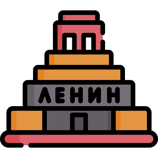 Mausoleum russian architecture and city mausoleum icon