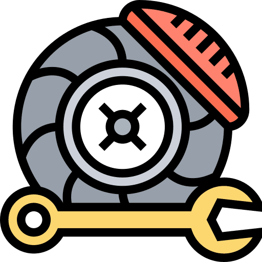Brake brake spare part automotive icon