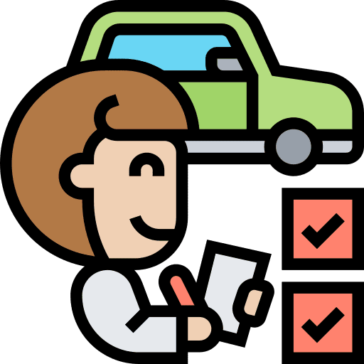 Car check car repair car check car service icon