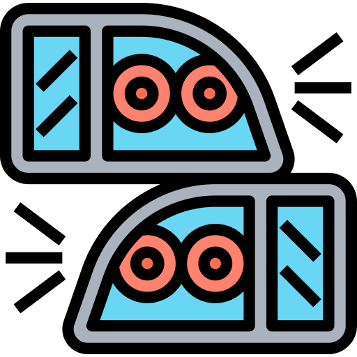 Headlight transportation car vehicle icon