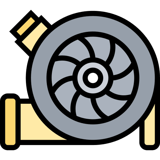 Turbo car power transportation icon Turbo car power transportation icon