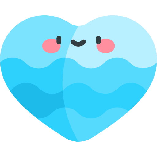 Water ocean ecology and environment protection icon