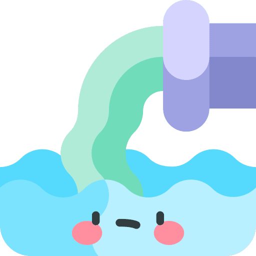 Sewer sewage ecology and environment contamination icon