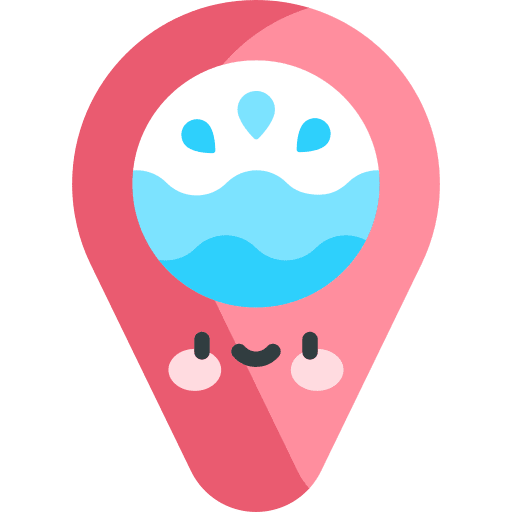 Sea maps and location location pin placeholder icon