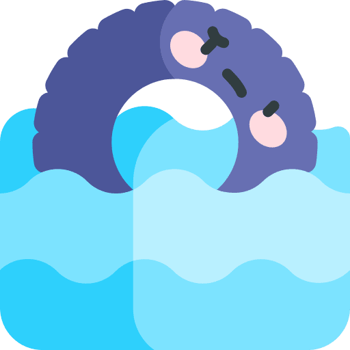Tire tire trash sea icon