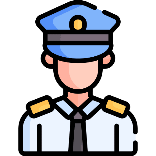 Policeman police security man man icon