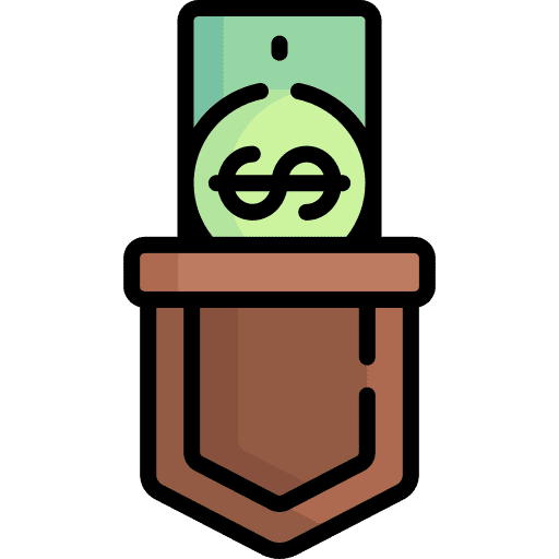 Money banknote currency money icon