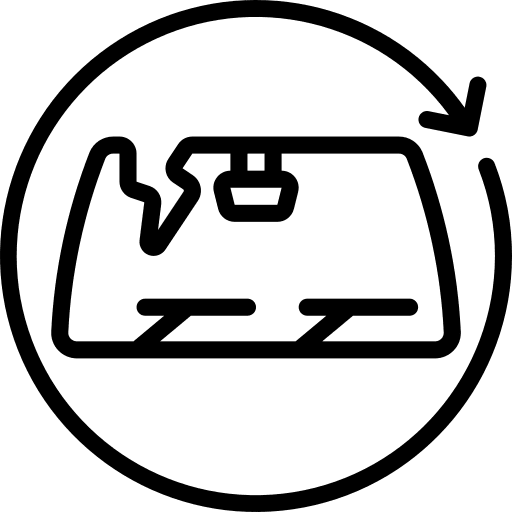 Windscreen transportation replacement screen icon