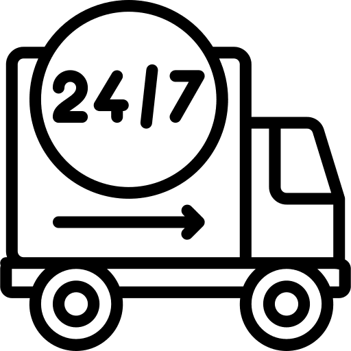 Van reload logistics delivery truck icon