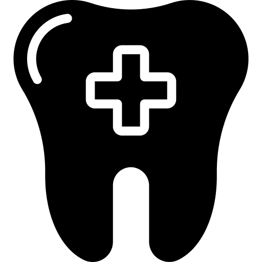 Tooth medical healthcare and medical health icon
