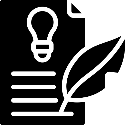 Document writer page write icon