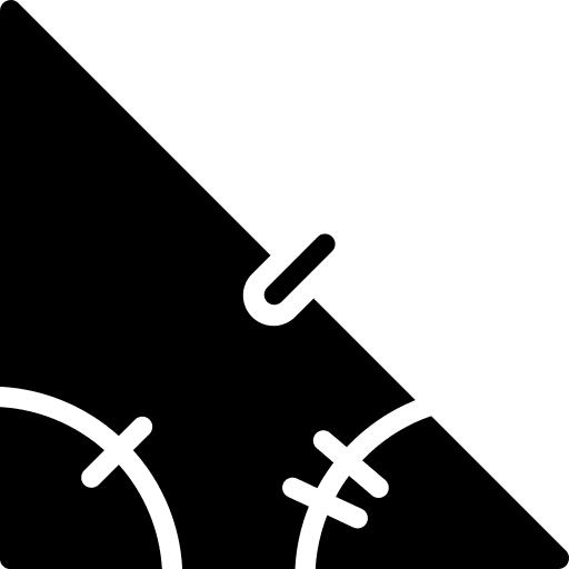 Triangle triangle study school icon
