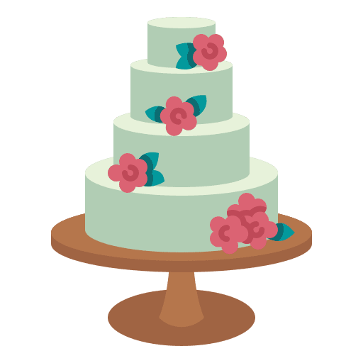 Cake cake wedding cake dessert icon
