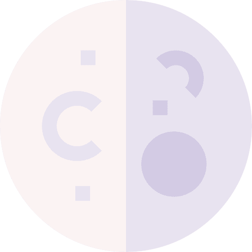 Moon moon craters science education icon Moon moon craters science education icon