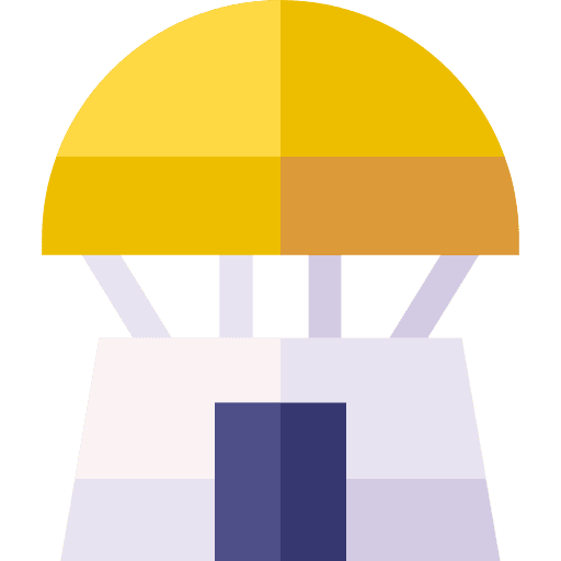 Space capsule science transport transportation icon Space capsule science transport transportation icon