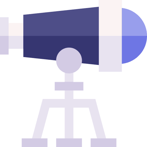 Telescope miscellaneous tool education icon Telescope miscellaneous tool education icon