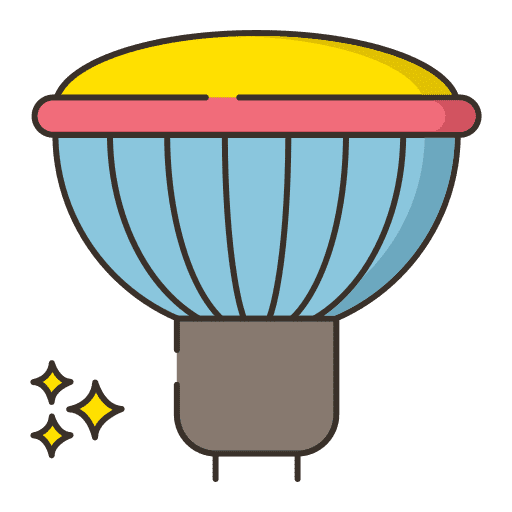 Halogen lamp halogen electronics halogen lamp icon