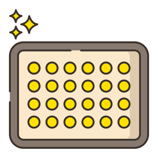 Led dslr professional panel icon