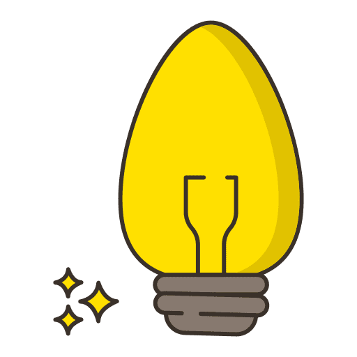 Candle light flame lamp electronics icon