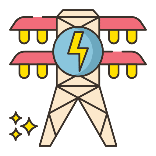 Electricity lightning electronics electric icon