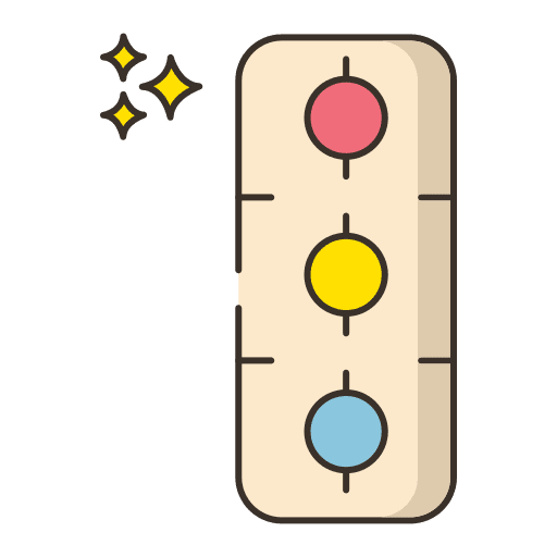 Rgb electricity rgb strip icon