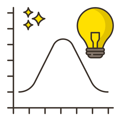 Habits light stats lighting icon