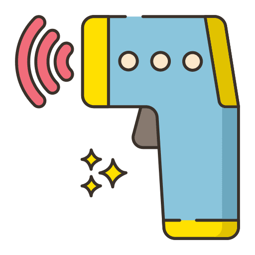Infrared rehabilitation recovery injury icon