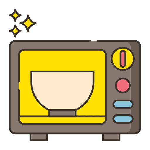 Microwaves microwave oven microwave food and restaurant icon