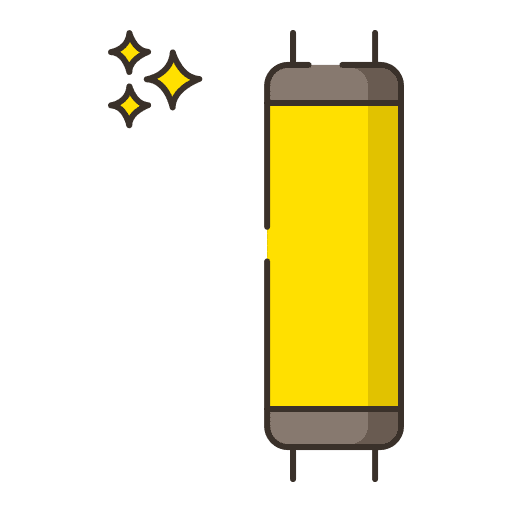 Neon device technology construction and tools icon