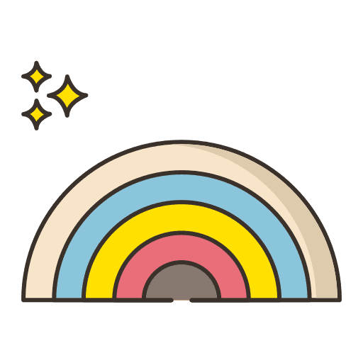 Rainbows rainbows electronics atmospheric icon