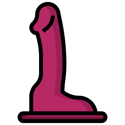 Dildo penis erotic love and romance icon