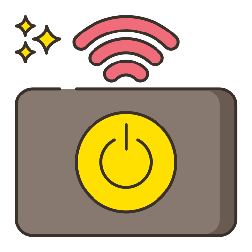 Smart switch home automation technology electronics icon