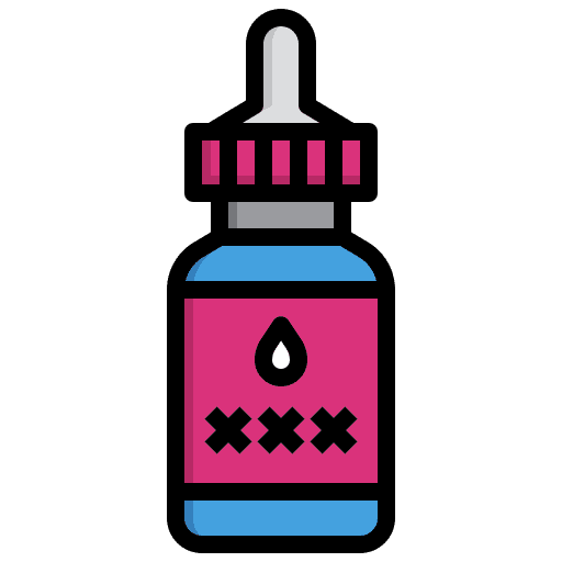 Oil love and romance sex shop toy icon Oil love and romance sex shop toy icon