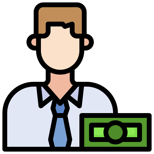 Banker avatar occupation banker icon Banker avatar occupation banker icon