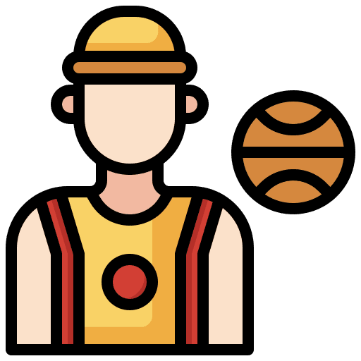 Basketball job occupation competition icon Basketball job occupation competition icon