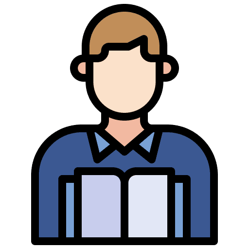 Reader job student reader icon Reader job student reader icon