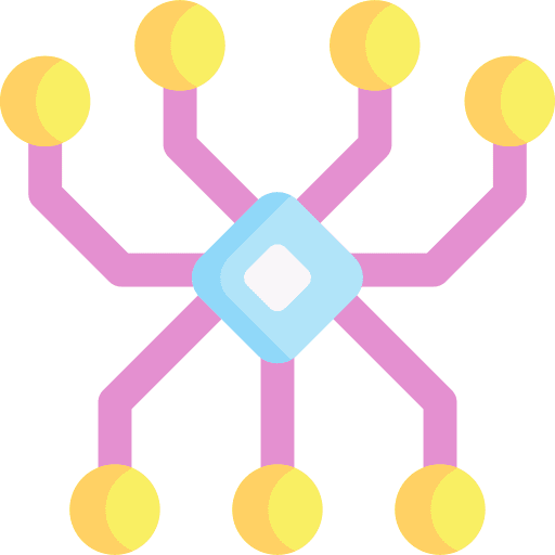 Digital computing digital transformation internet icon Digital computing digital transformation internet icon