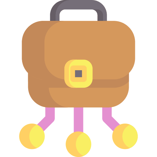 Business suitcase briefcase online icon Business suitcase briefcase online icon