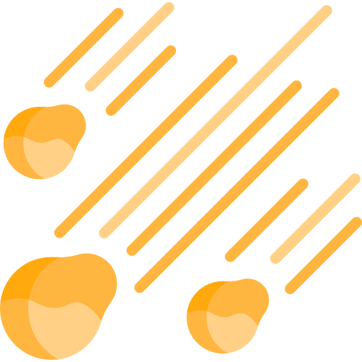 Meteorites miscellaneous comet falling icon Meteorites miscellaneous comet falling icon