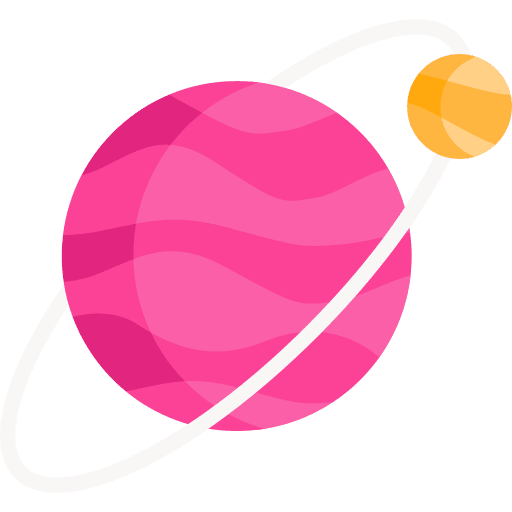 Planet nature science jupiter icon Planet nature science jupiter icon