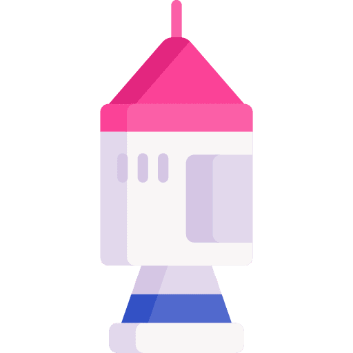 Space capsule space capsule transportation rocket icon Space capsule space capsule transportation rocket icon