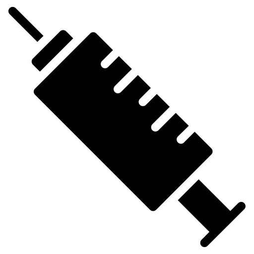 Injection shot injection syringe icon Injection shot injection syringe icon