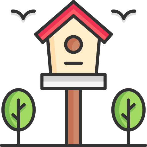 Bird house bird shelter bird feeder animals icon Bird house bird shelter bird feeder animals icon